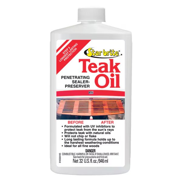 Oil Teak Qt Star Brite, Star Brite, Mfr#: 81632